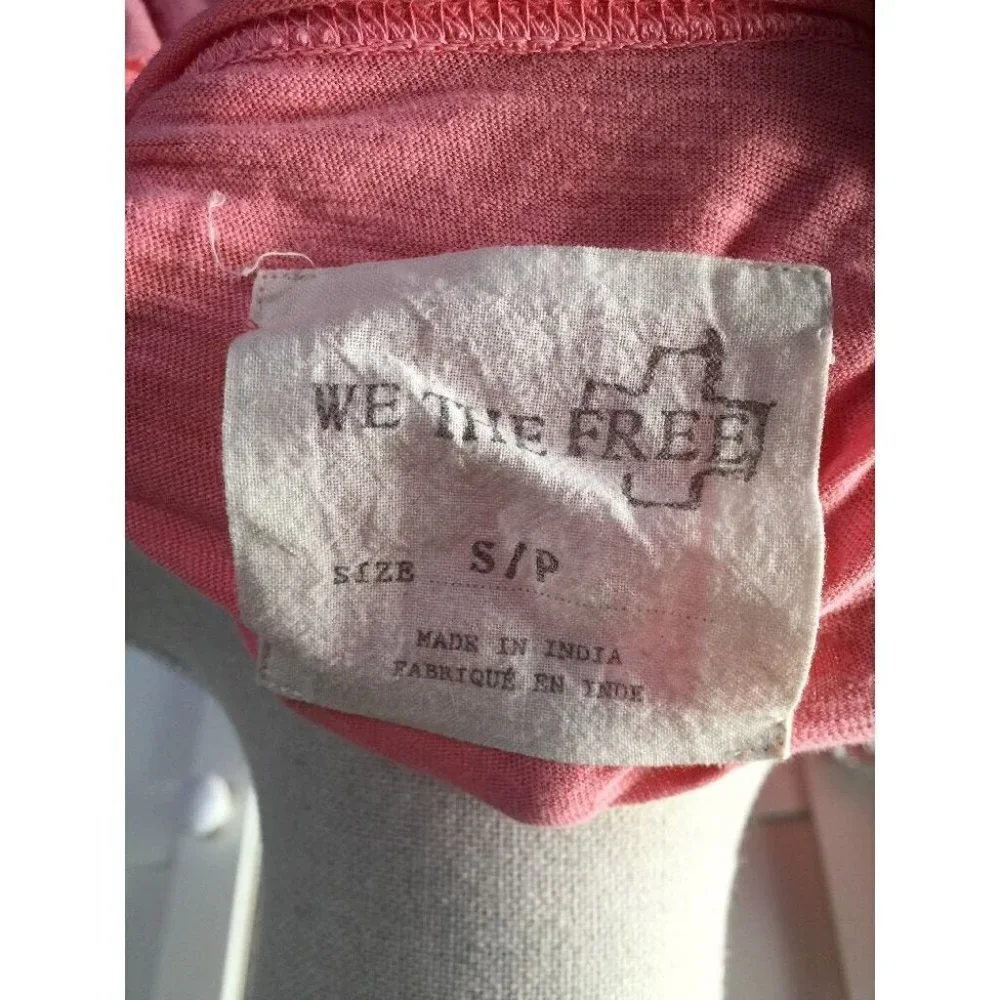 Free People We The Free Pink 'Gatekeeper' Lace-Up